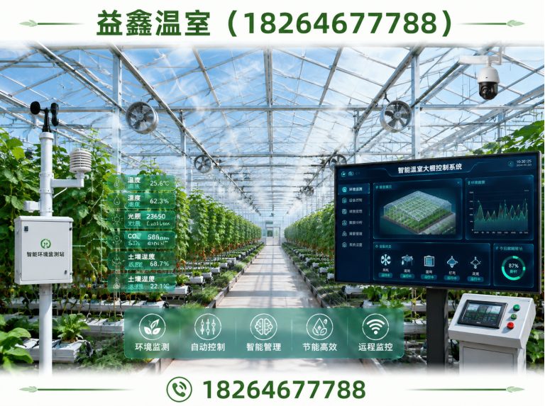 临朐县玻璃温室展示图